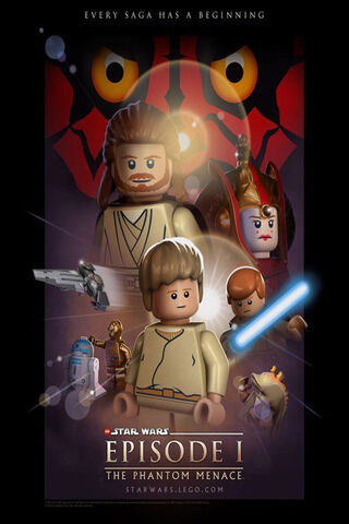 The LEGO Saga Begins: A Phantom Menace Adventure! 🌌✨
