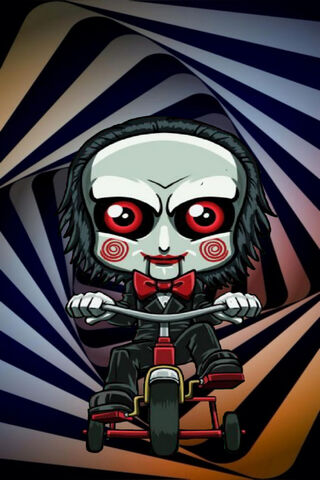 The Playful Puppet of Fear 🎭🚲