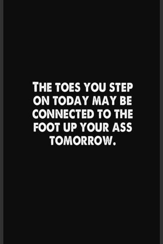 Karma's Reminder: Step Lightly! 🌟