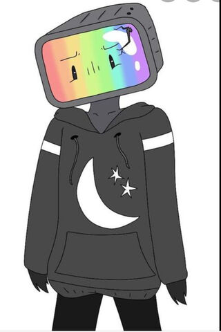The Colorful TV Head: A Glimpse into a Digital Dream 🌈📺