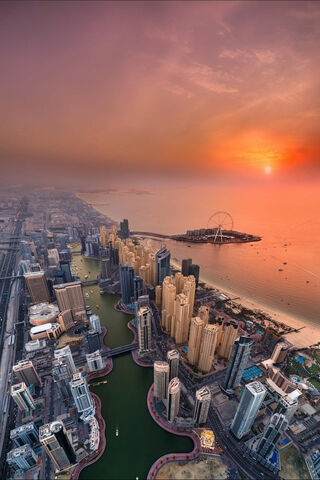 Vvv: A Sunset Over Urban Splendor 🌇✨