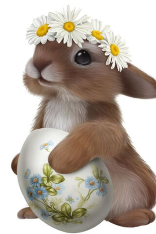 Petal White: The Charming Spring Bunny 🌼🐰