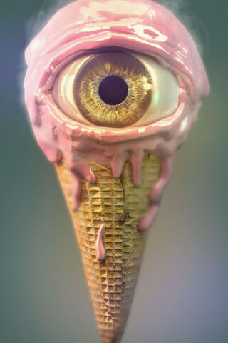 eye finger