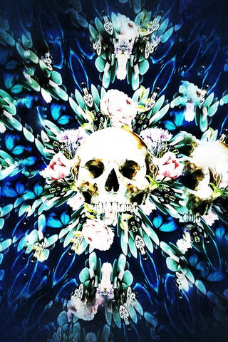 Eternal Blooms: A Dance with Mortality 🌸💀