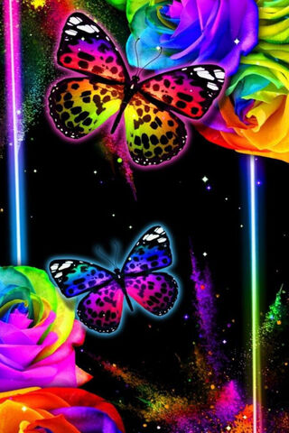 Vibrant Harmony: Nature's Colorful Dance 🌈🦋