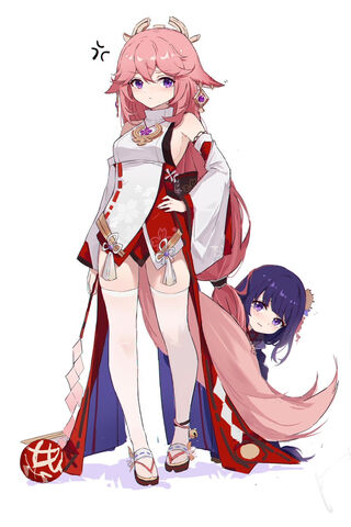 Yae Miko And Baal