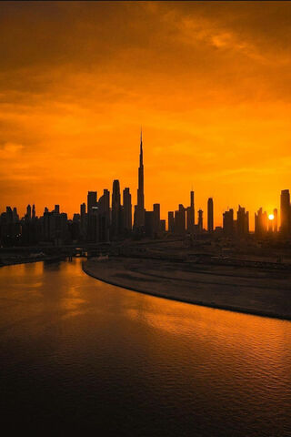 Golden Hour in Dubai 🌇✨