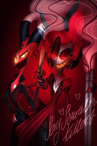 Sinister Duo: Alestor and Blitz Unleashed! 🔥🖤