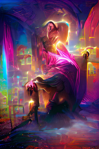 Surreal Reverie: A Journey Through Color