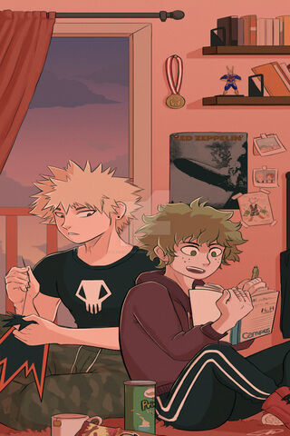 Creative Moments: BakuDeku Costume Making Fun! 🎨✨