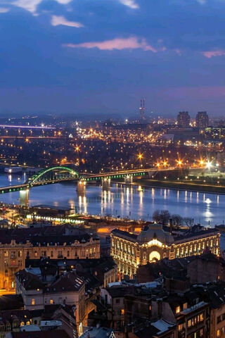 Belgrade's Night Lights: A City of Dreams ✨🌉