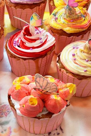 Colourful Cupcakes