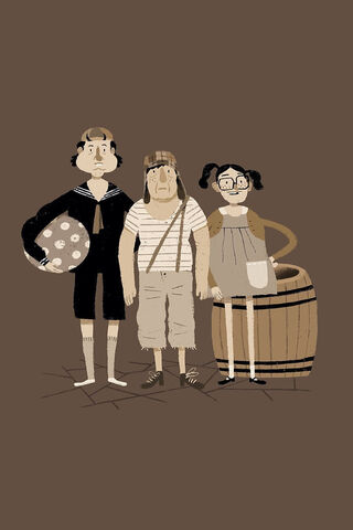 Chaves: The Iconic Trio of Laughter! 🎉