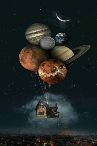 Cosmic Dreams: A Journey Through the Stars 🌌🏠