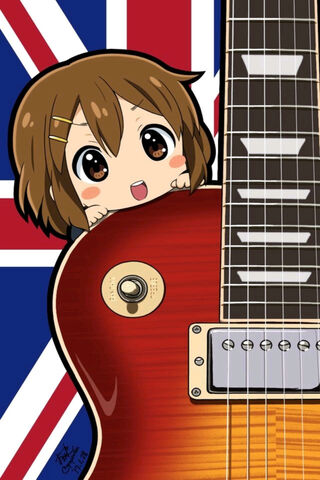 Rocking with Gibson Yui! 🎸🇬🇧