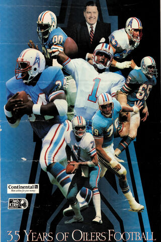 Houston Oilers 35 Year