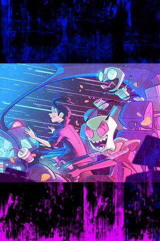 Zim's Wild Ride: A Cosmic Adventure! 🚀