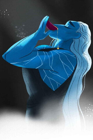 The Drink of the Gods: A Moment in Lore Olympus 🍷✨