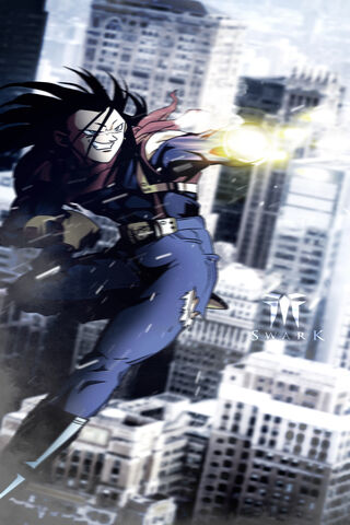 Khabib's Urban Showdown: A Hero's Leap 🌆💥