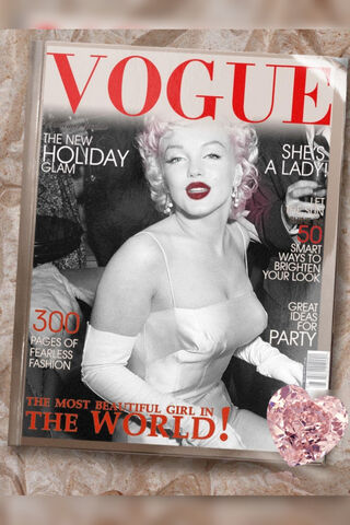 Glamour Icon: Marilyn Monroe on Vogue