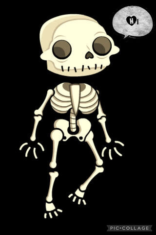 Skele's Spooky Hello! 👻
