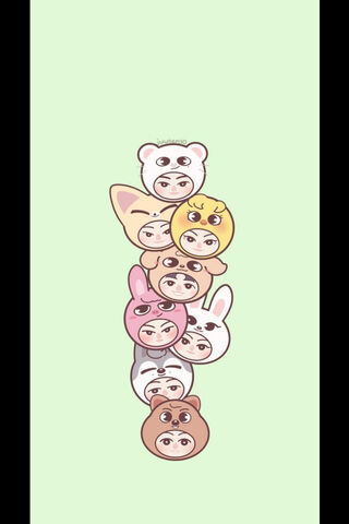 Adorable SKZOO Stack! 🐻✨