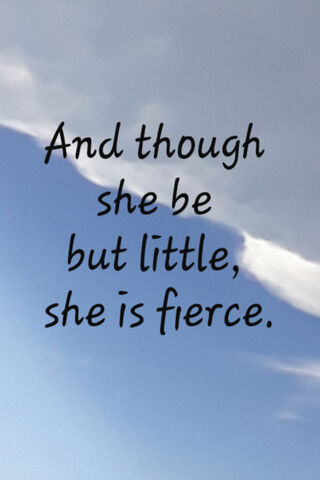 Fierce and Free: A Shakespearean Spirit 🌤️✨