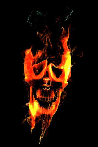 Inferno Visage: The Fiery Skull