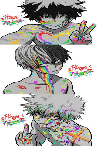 Colorful Unity: Tododeku Celebration 🌈✌️