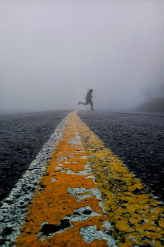 Chasing the Unknown: A Journey Through the Mist 🌫️🏃