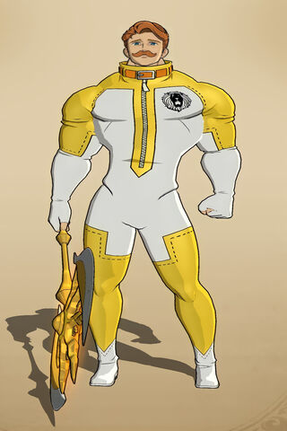 The Mighty Scanorfit: Guardian of Strength! 💪✨