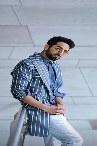 Stylish Stripes: The Charismatic Ayushman Kanna