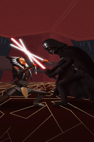 Ahsoka Vs Vader