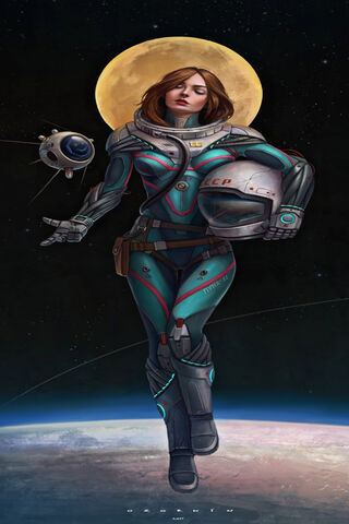 Astronaut Girl