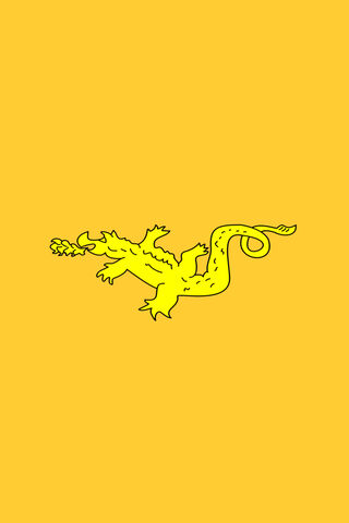 Lively Lizard: A Splash of Color