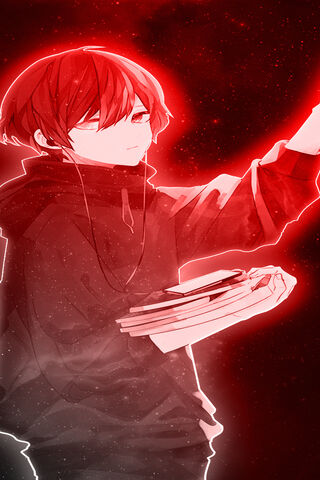 Neon Dreams: The Enigmatic Hero