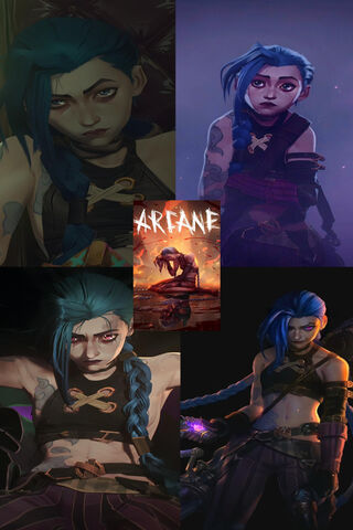 Chaos Unleashed: The Wild Spirit of Jinx 🎨💥