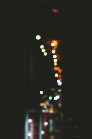 Dreamy Night Lights: A Bokeh Wonderland ✨