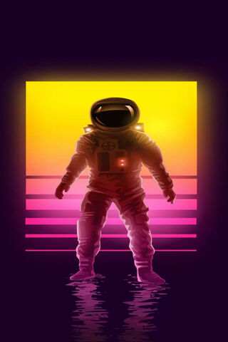 Astronaut Magenta: A Cosmic Journey