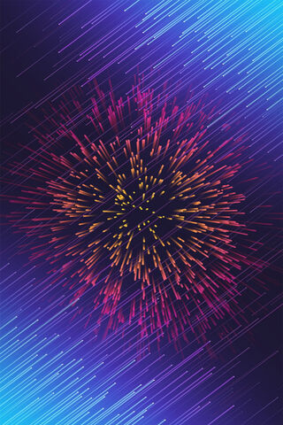 Cosmic Burst: The Blue Glow Experience 🌌✨