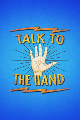 Blue Hand Talk