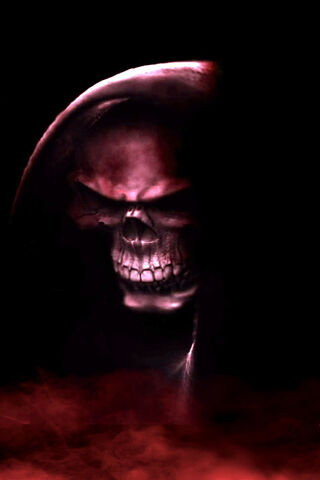 Inferno's Embrace: The Burning Skull 🔥💀