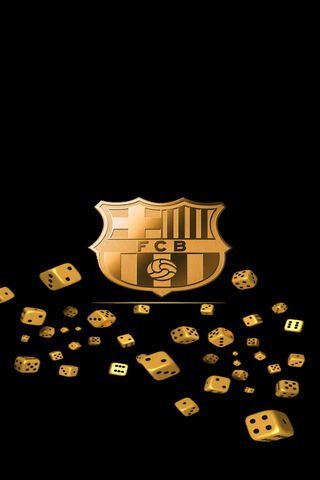 Barcelona Gold Dice