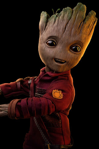 Tiny Guardian of the Galaxy 🌌🌱