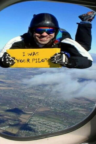 Sky High Shenanigans: The Bad Pilot's Prank! 🪂😄