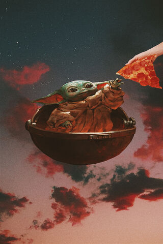 Pizza Party with Baby Yoda! 🍕✨