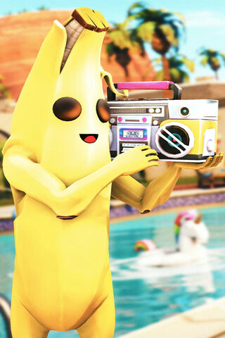 Banana Vibes at the Beach! 🍌🏖️