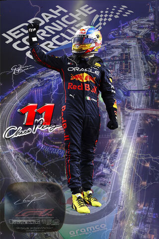 Checo Pérez: Racing to Victory in Jeddah! 🏎️✨