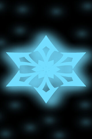 Chill Vibes: The Neon Snowflake