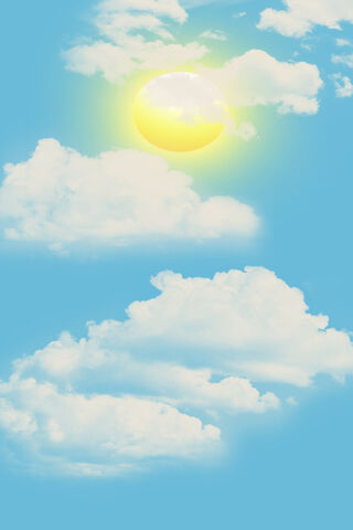 Sunny Serenity: A Day in the Sky ☀️☁️